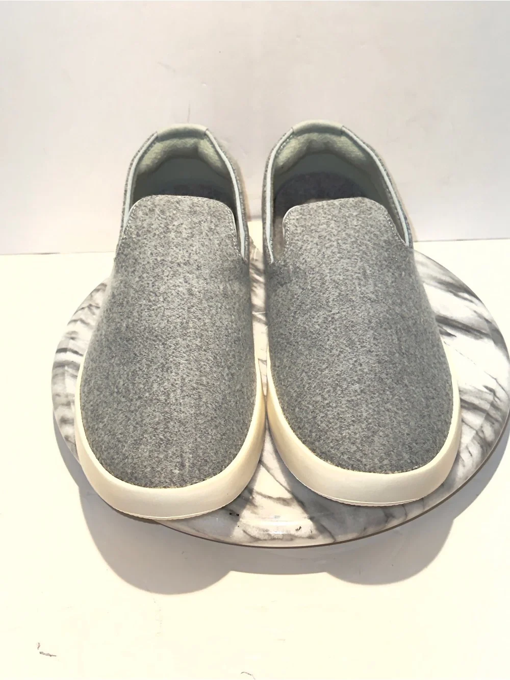 NEW ALLBIRDS WOOL LOUNGER BOUGH GREY GRAY SHOES SLIP ON CASUAL MENS SIZE 12